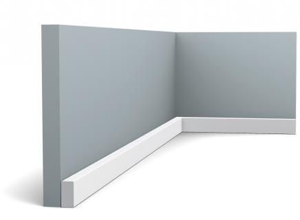 Плинтус Orac Напольный дюрополимер  SX194