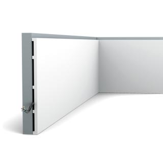 Плинтус Orac Напольный дюрополимер  SX207