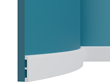 Плинтус Перфект Плюс напольный  P83 Flex гибкий					