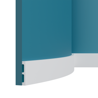 Плинтус Перфект Плюс напольный  P88 Flex гибкий