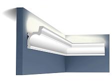 Плинтус Orac Потолочный полиуретан C328 под подсветку					