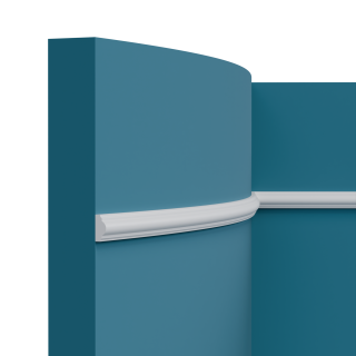 Плинтус Перфект Плюс настенный молдинг  P35F