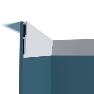 Плинтус Перфект Плюс потолочный  P175