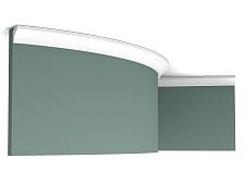 Плинтус Orac Потолочный полиуретан C250F гибкий					