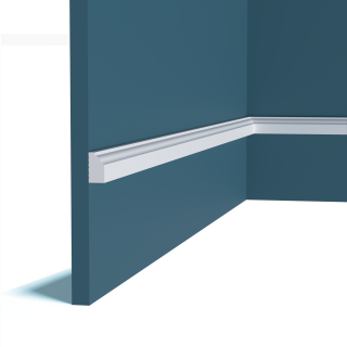 Плинтус Перфект Плюс настенный молдинг  P182