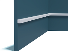 Плинтус Перфект Плюс настенный молдинг  P202