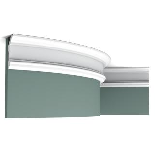 Плинтус Orac Потолочный полиуретан C321F гибкий