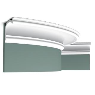 Плинтус Orac Потолочный полиуретан C341F гибкий