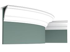 Плинтус Orac Потолочный полиуретан  CX100F гибкий