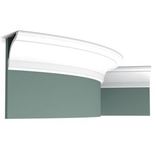 Плинтус Orac Потолочный полиуретан  CX127F гибкий