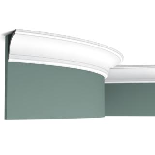 Плинтус Orac Потолочный полиуретан  CX199F гибкий