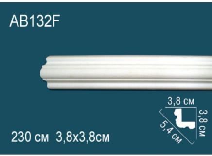Плинтус Перфект Потолочный из полиуретана  AB132F гибкий