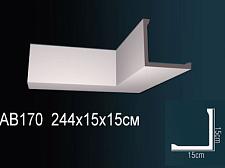 Плинтус Перфект Потолочный из полиуретана  AB170					