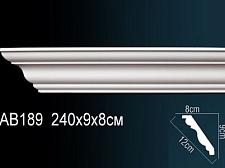 Плинтус Перфект Потолочный из полиуретана  AB189