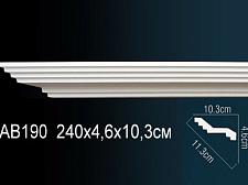Плинтус Перфект Потолочный из полиуретана  AB190					