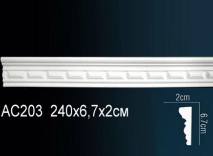 Плинтус Перфект Молдинг из полиуретана  AC203