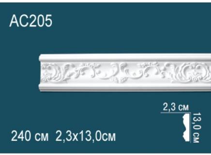 Плинтус Перфект Молдинг из полиуретана  AC205