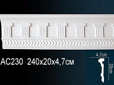 Плинтус Перфект Молдинг из полиуретана  AC230					