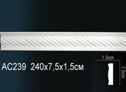 Плинтус Перфект Молдинг из полиуретана  AC239