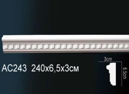 Плинтус Перфект Молдинг из полиуретана  AC243