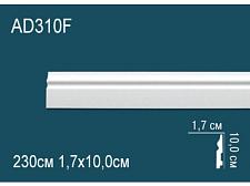 Плинтус Перфект Молдинг из полиуретана  AD310F гибкий					