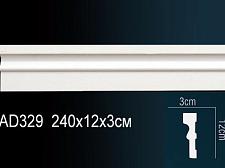 Плинтус Перфект Молдинг из полиуретана  AD329					