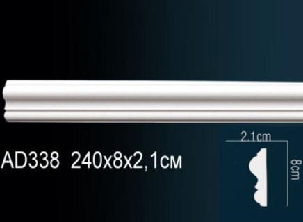 Плинтус Перфект Молдинг из полиуретана  AD338