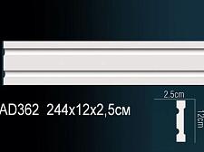 Плинтус Перфект Молдинг из полиуретана  AD362					