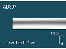 Плинтус Перфект Молдинг из полиуретана  AD397					