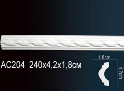 Плинтус Перфект Молдинг из полиуретана  AC204