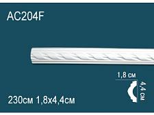 Плинтус Перфект Молдинг из полиуретана  AC204F гибкий					