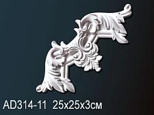 Угловой элемент для молдинга Перфект AD314-11