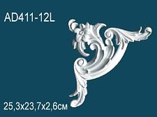 Угловой элемент для молдинга Перфект AD411-12L