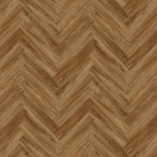 ПВХ плитка Royal Floor Royal Style елочкой Дуб Корунд