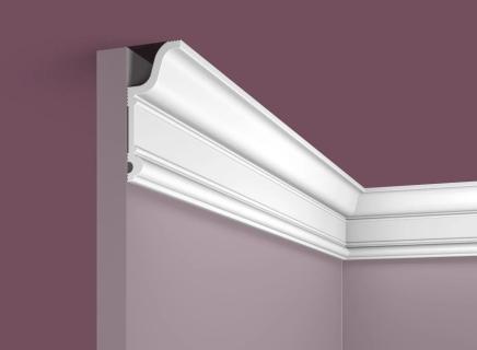 Плинтус Artiva Потолочный из экополимера  RT020