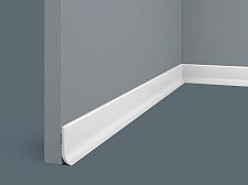 Плинтус Cosca Напольный из экополимера 40х12 мм PL001					