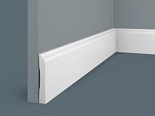 Плинтус Cosca Напольный из экополимера 82х13 мм PX030					