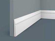 Плинтус Cosca Напольный из экополимера 82х11 мм PX031					