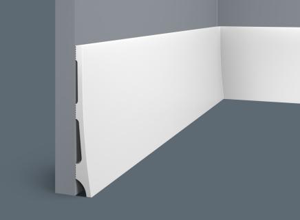 Плинтус Cosca Напольный из экополимера 133х16 мм PX040