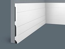 Плинтус Cosca Напольный из экополимера 185х16 мм PX044					