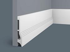 Плинтус Cosca Напольный из экополимера 112х20 мм PX047					