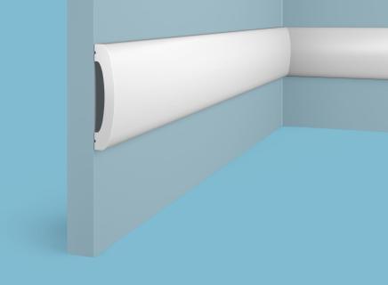 Плинтус Cosca Молдинг из экополимера 70х15 мм MX005