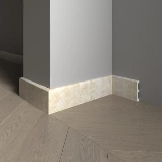 Плинтус Декор Дизайн напольный  706-10