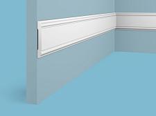 Плинтус Cosca Молдинг из экополимера 60х8 мм MX008					