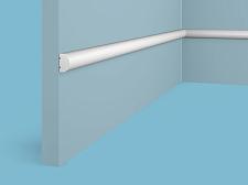 Плинтус Cosca Молдинг из экополимера 19х12 мм MX012					