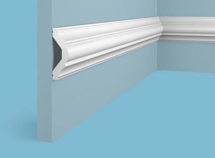 Плинтус Cosca Молдинг из экополимера 62х22 мм MX022