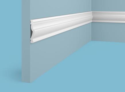 Плинтус Cosca Молдинг из экополимера 48х10 мм MX023