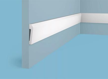 Плинтус Cosca Молдинг из экополимера 50х12 мм MX047