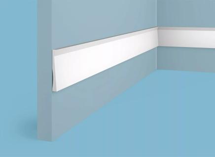 Плинтус Cosca Молдинг из экополимера 50х6 мм MX048