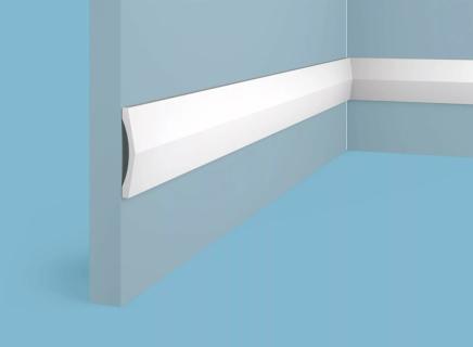 Плинтус Cosca Молдинг из экополимера 50х8 мм MX049